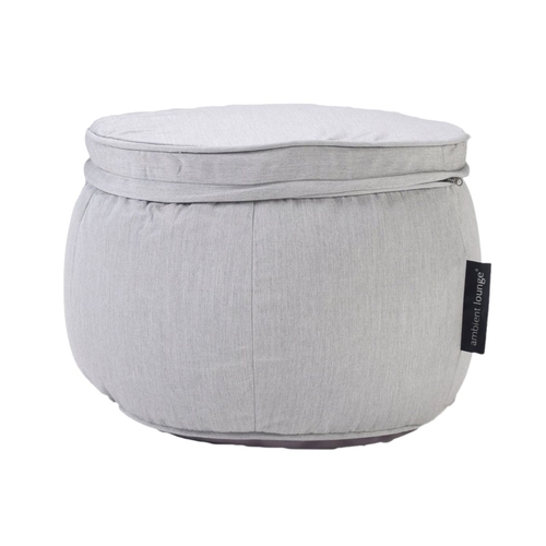 Wing Ottoman - Maldives Grey (Sunbrella)