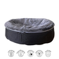 Medium Rebound Foam Mattress Dog Bed (Silken Grey)