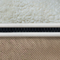 Large Rebound Foam Mattress Dog Bed (Cappuccino + Organic Cotton)