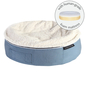 Large Rebound Foam Mattress Dog Bed (Blue Dream with Organic Cotton)