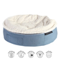 Large Rebound Foam Mattress Dog Bed (Blue Dream with Organic Cotton)